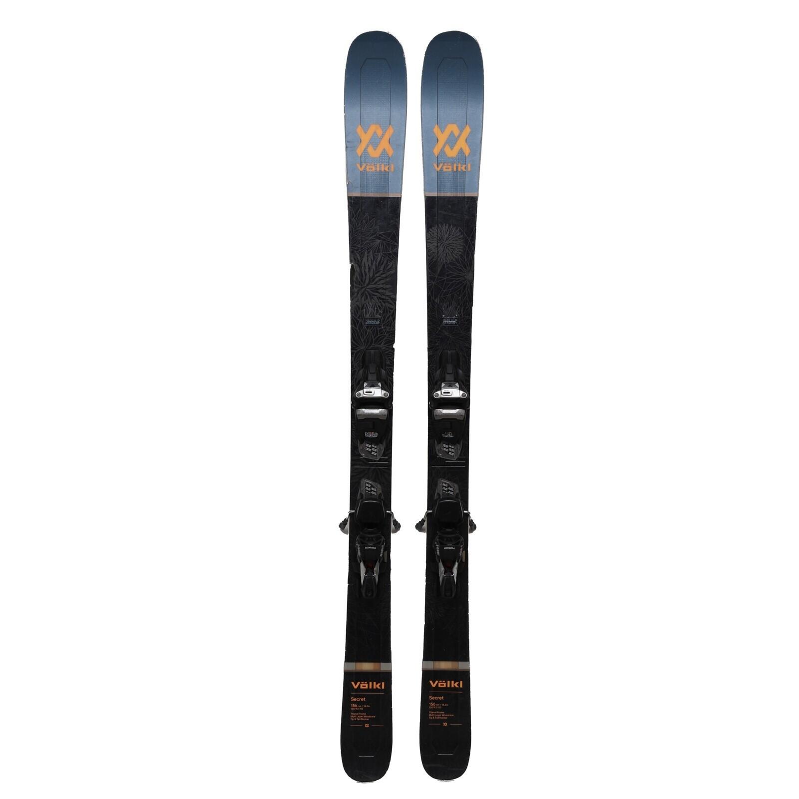 RECONDITIONNE - Ski Volkl Secret + Fixations 2/4