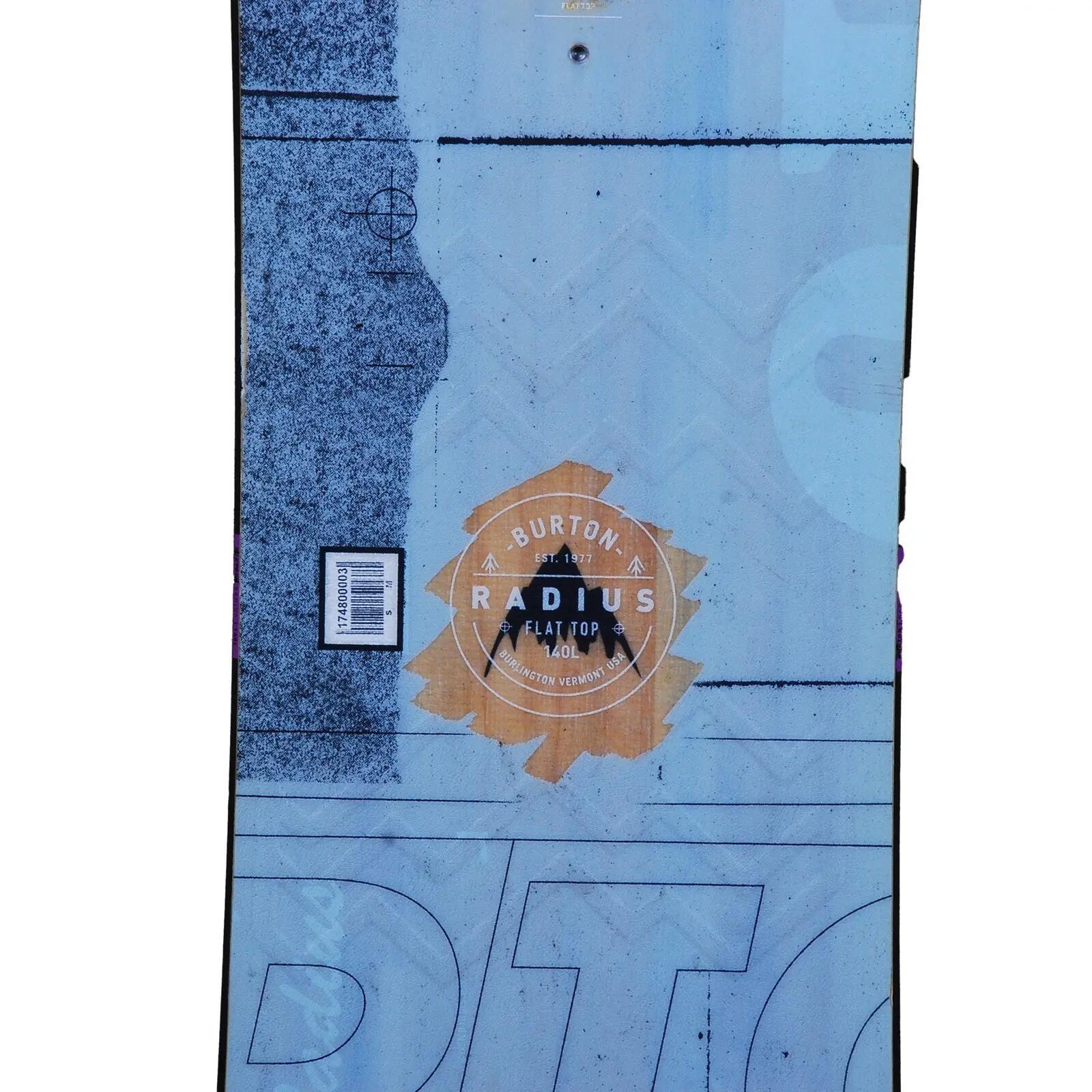 RECONDITIONNE - Snowboard Burton Radius + Fixations Coque 3/5