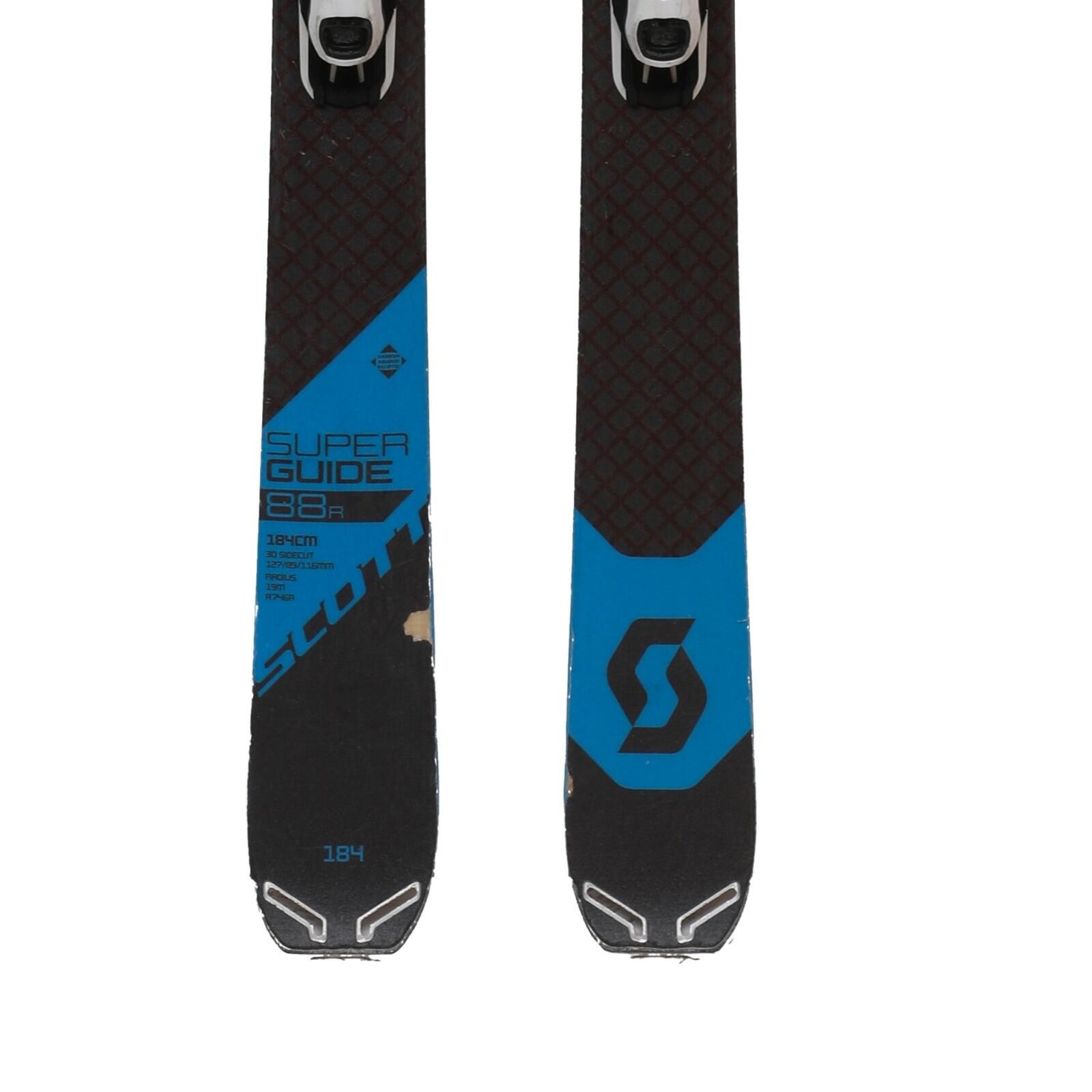 RECONDITIONNE - Ski Scott Super Guide 88 R + Fixations 4/4