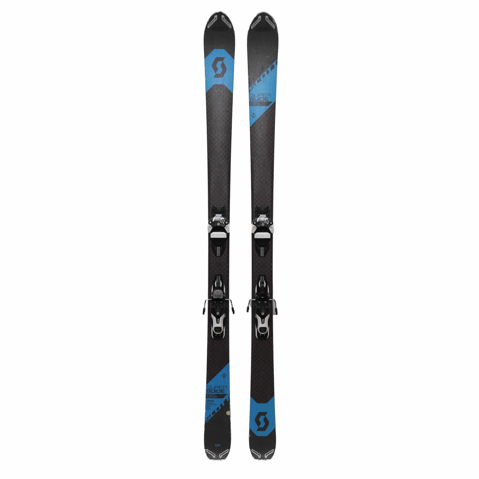 RECONDITIONNE - Ski Scott Super Guide 88 R + Fixations 2/4