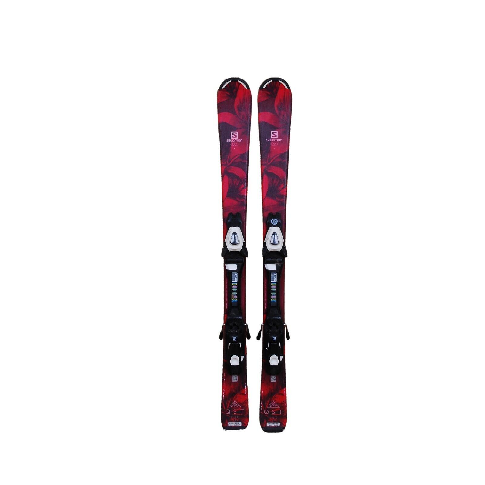 SALOMON RECONDITIONNE - Ski Junior Salomon Qst Lux Jr + Fixations
