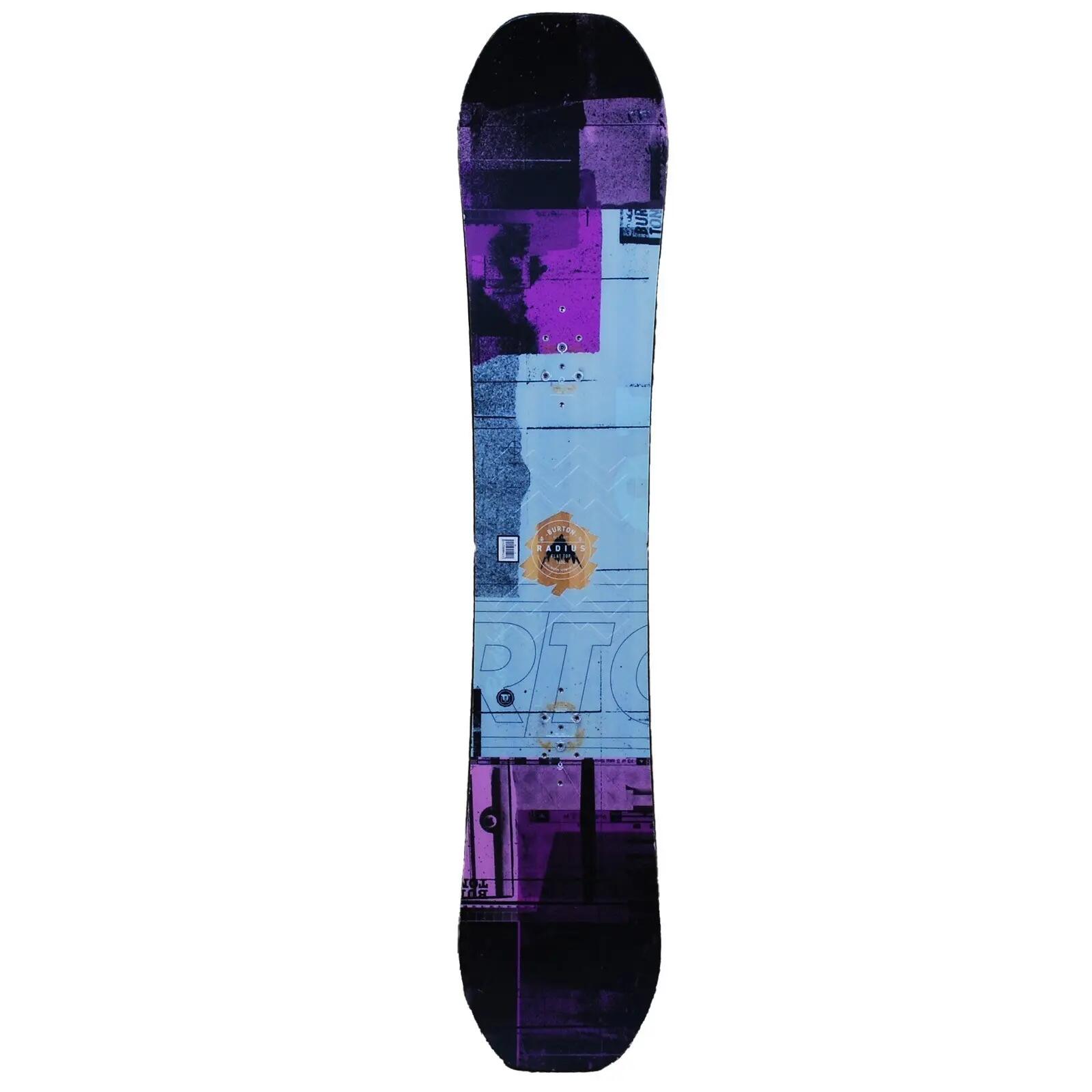 RECONDITIONNE - Snowboard Burton Radius + Fixations Coque 5/5