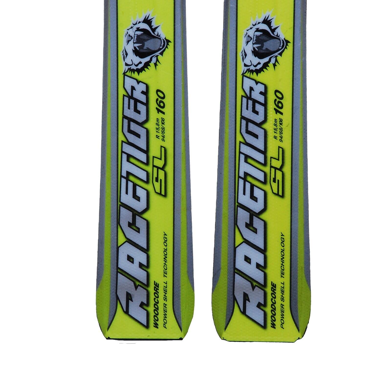 RECONDITIONNE - Ski Junior Volkl Racetiger Sl + Fixations 4/5