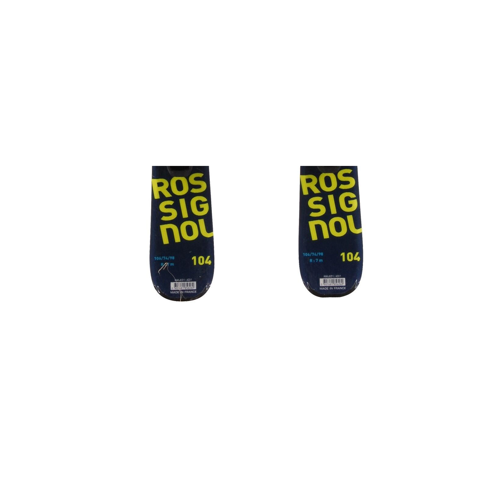 RECONDITIONNE - Ski Junior Rossignol Terrain Boy + Fixations 4/5