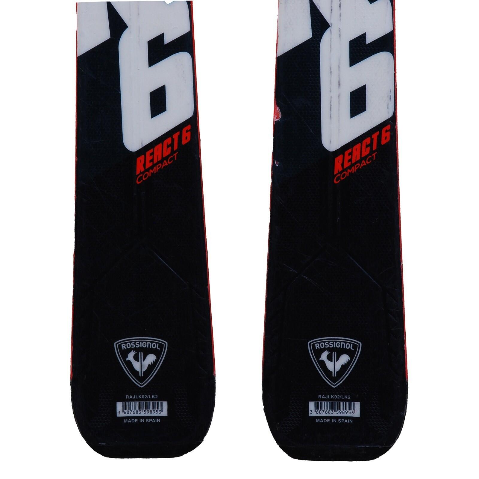 RECONDITIONNE - Ski Rossignol React 6 Compact + Fixations 4/4