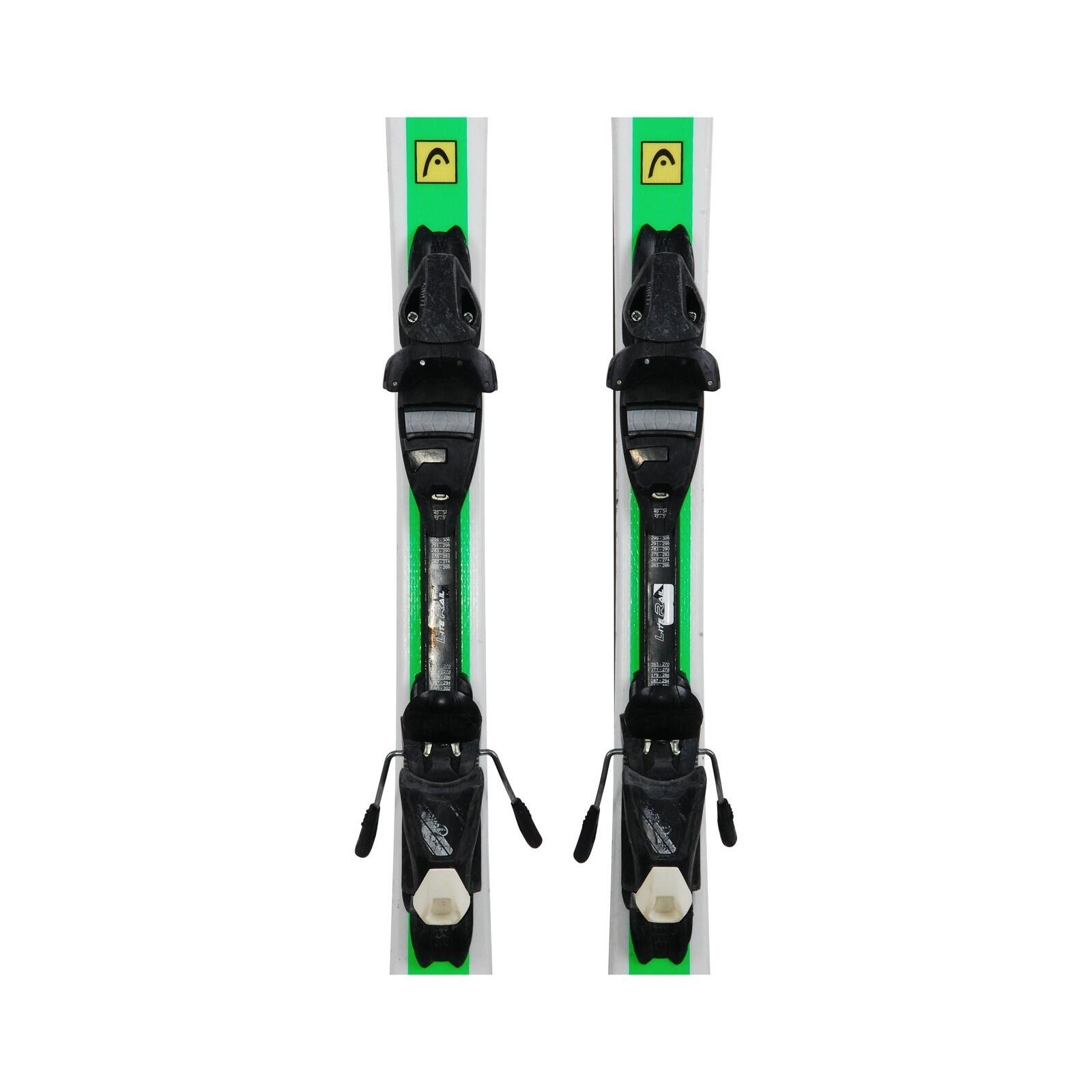 RECONDITIONNE - Ski Junior Head Supershape + Fixations 3/4