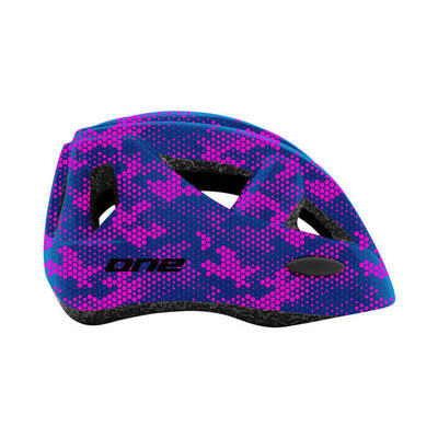 One kinderfietshelm racer s m (52-56) paars