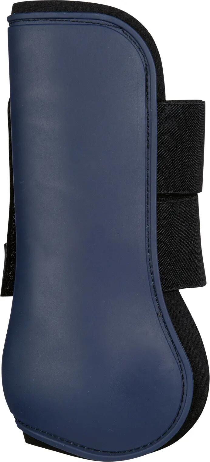 Pferd Gamaschen und Streichkappen Classic 4er Set schwarz 5/6
