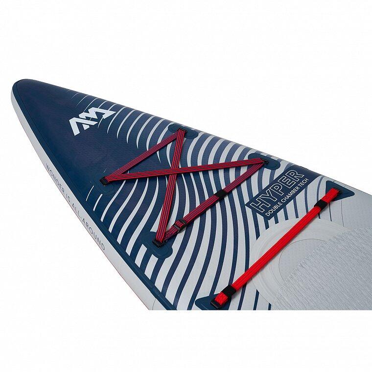 Deska SUP Aqua Marina HYPER 11'6" + zestaw kajakowy + wiosło Carbon Hybrid