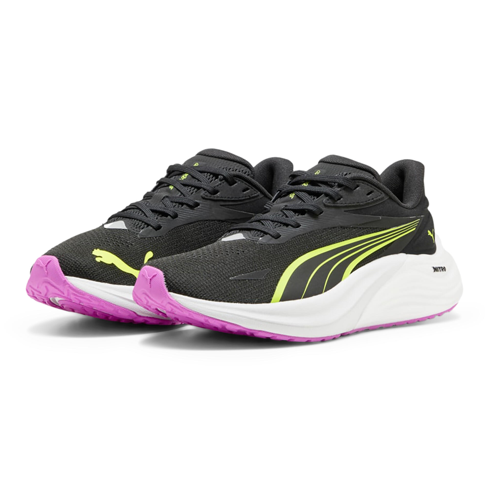 Puma - Puma Chaussures De Course Electrify Nitro 4 Pour Femme Puma - Chaussures De Sport - Noir - Decathlon
