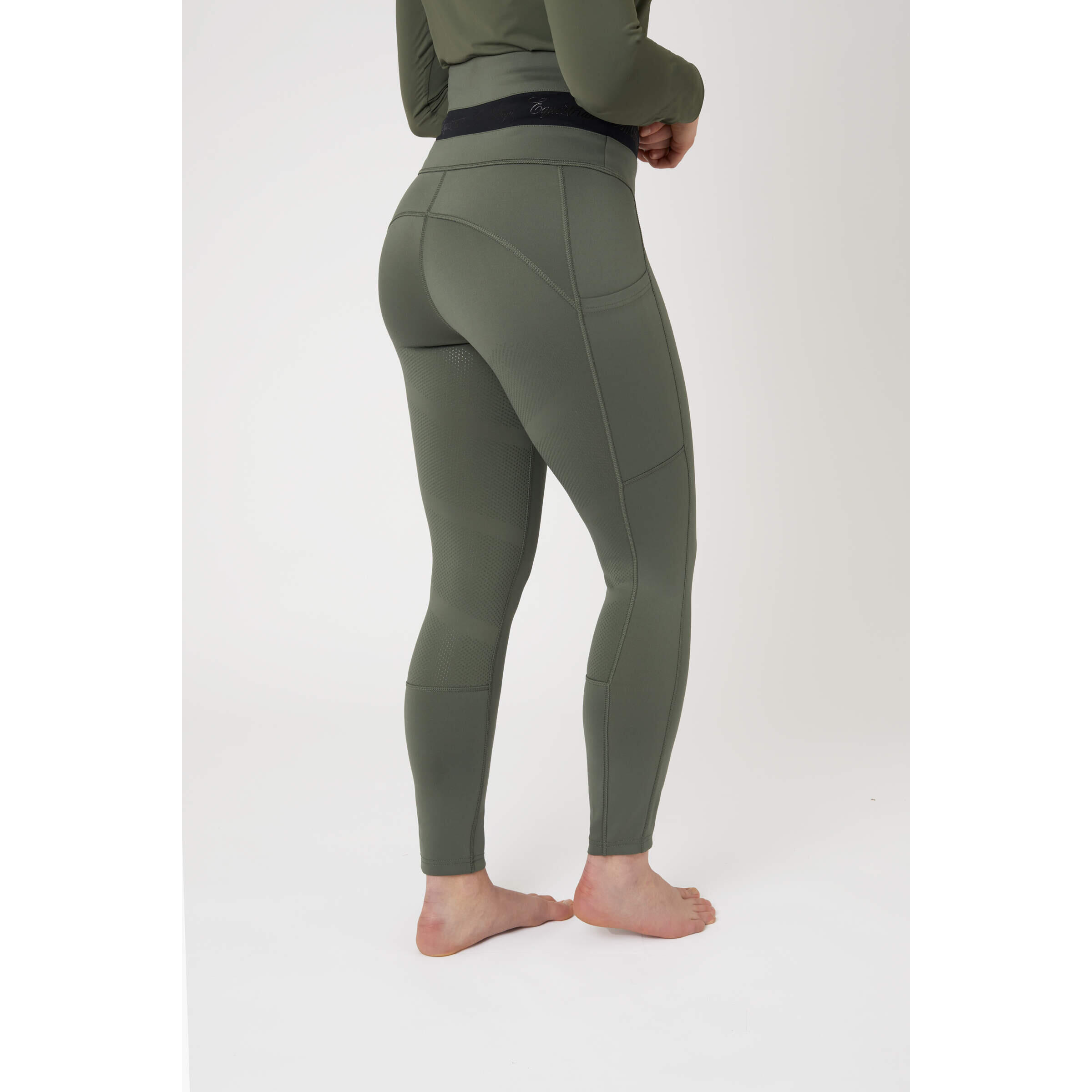 Legging équitation full grip femme B Vertigo Caitlin 2/4