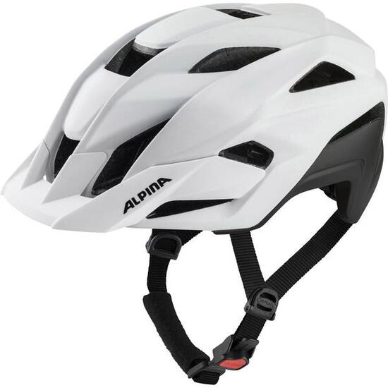 Olympische Sportbekleidung Alpina Sports MTB Helm Stan MIPS Mat Weiß