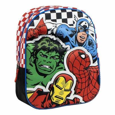 Mochila Escolar 3D The Avengers 67 % Poliéster
