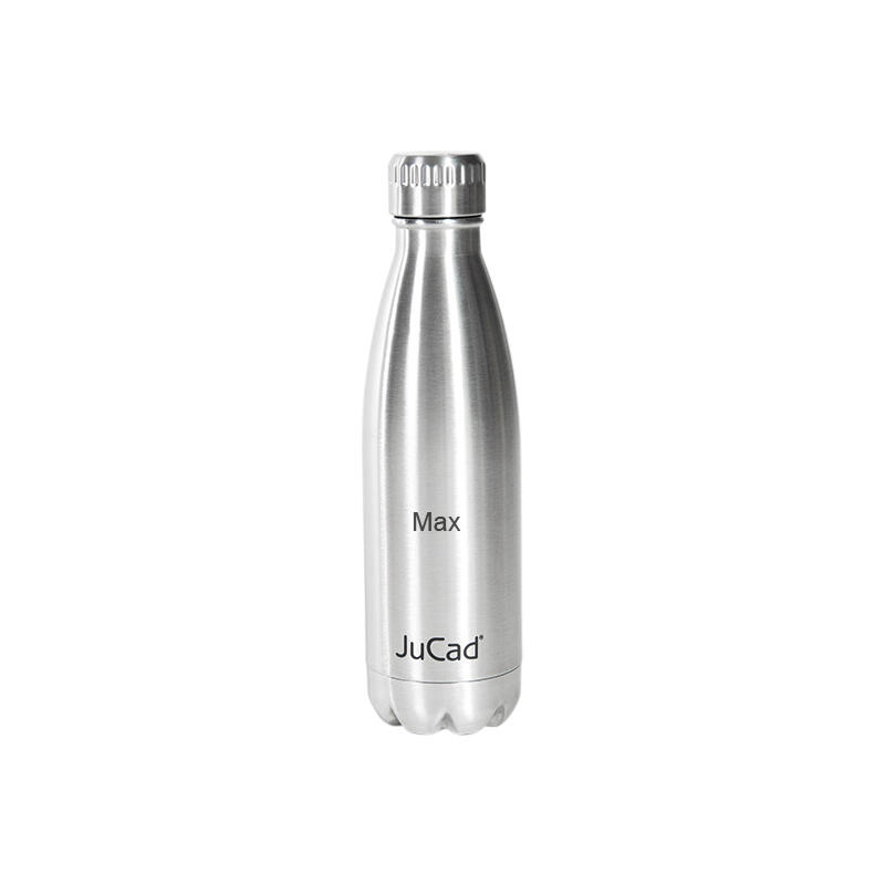 Jucad - Gourde Gravure Personnalisée Acier Inoxydable Jucad - Gourde - Gris - 500 Ml - Decathlon