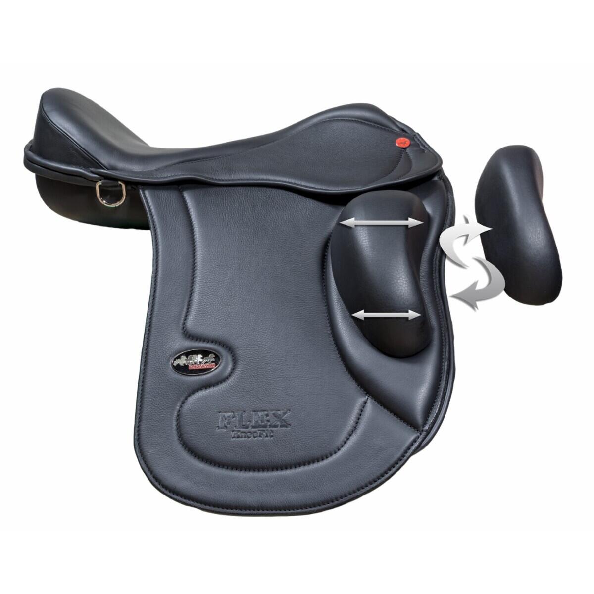 KARLSLUND Dressuurzadel voor paarden Karlslund Flex