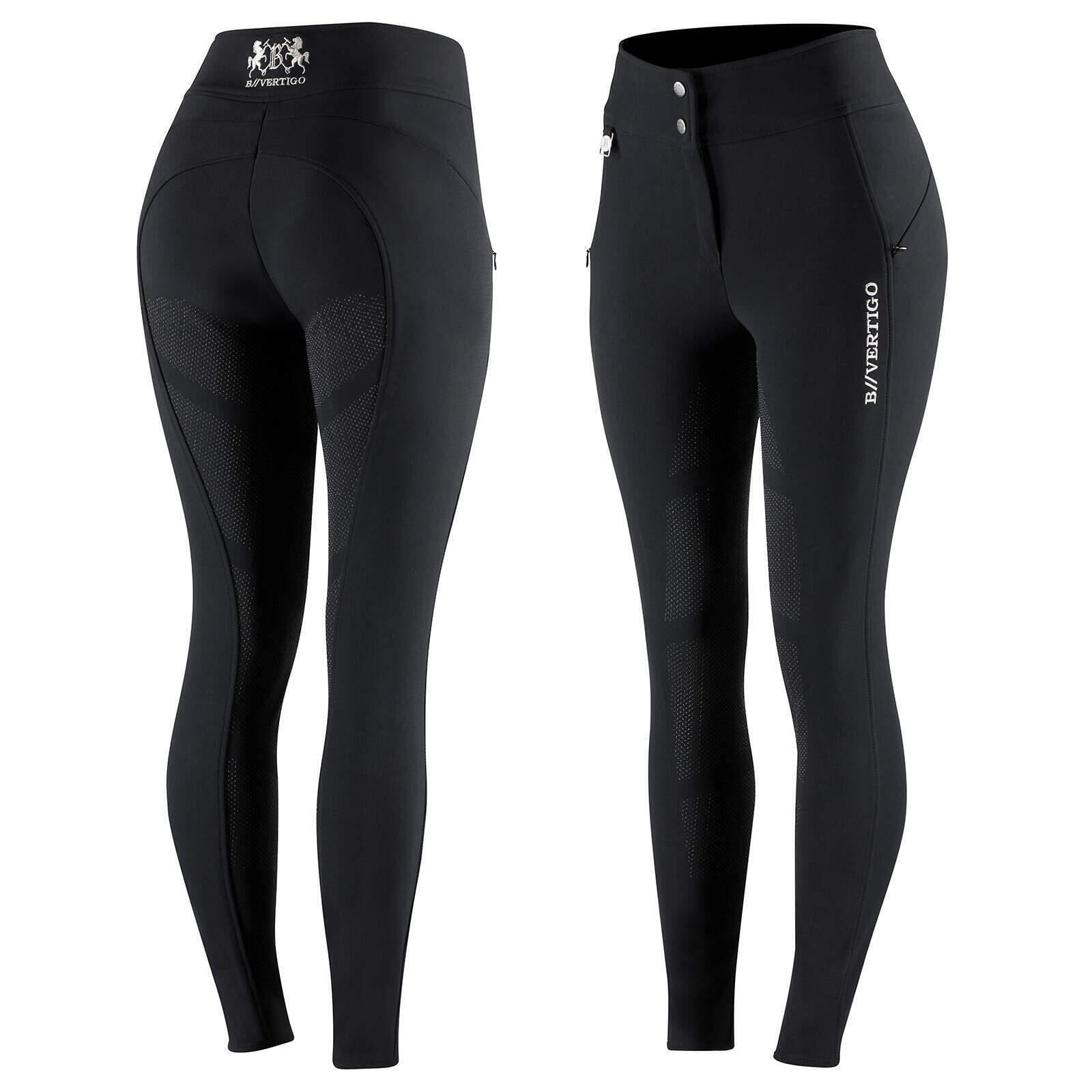 B VERTIGO Pantaloni da equitazione da donna con grip B Vertigo Justine