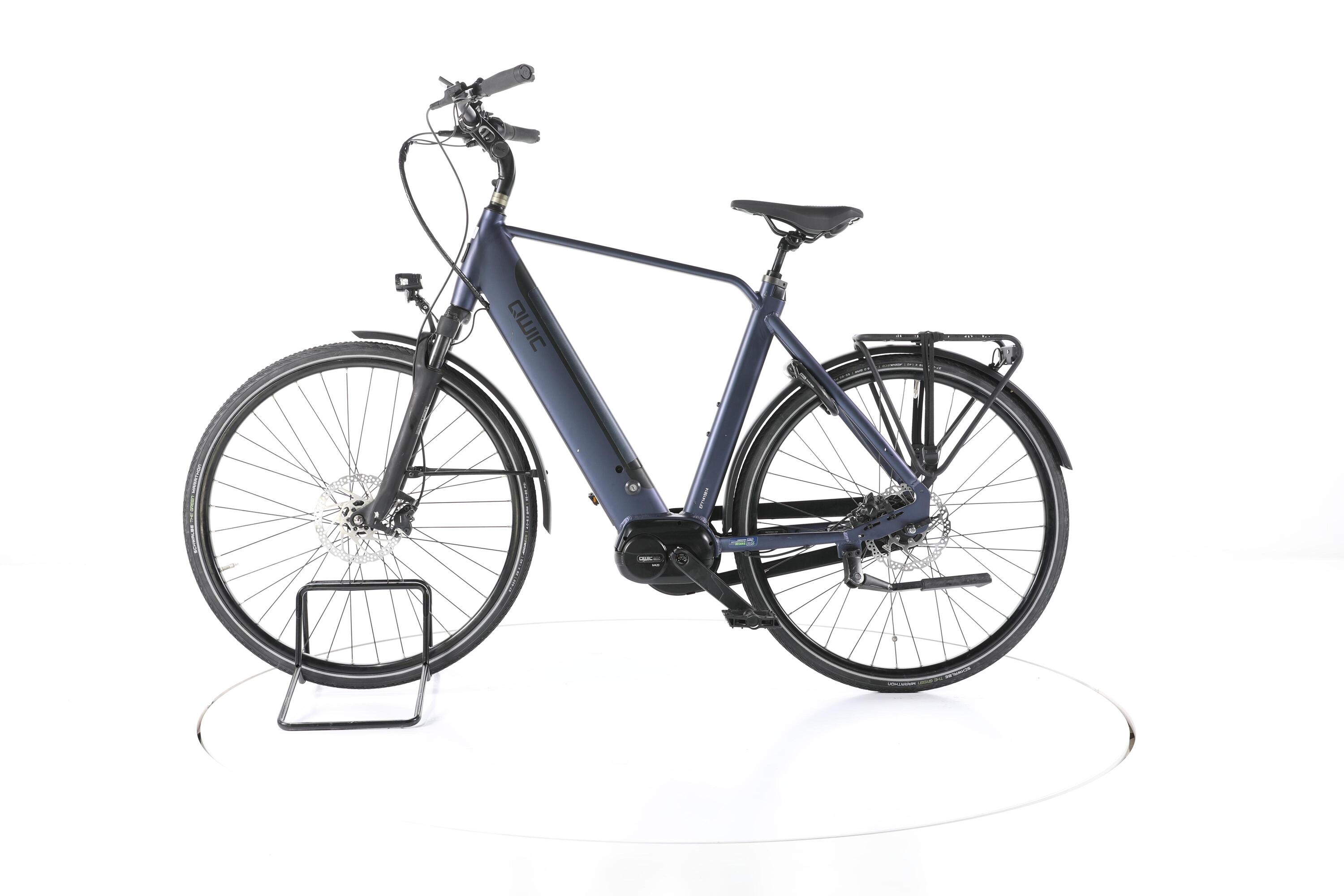 Refurbished - QWIC Premium iMN7 HE City E-Bike 2022 - Zeer goed 6/7