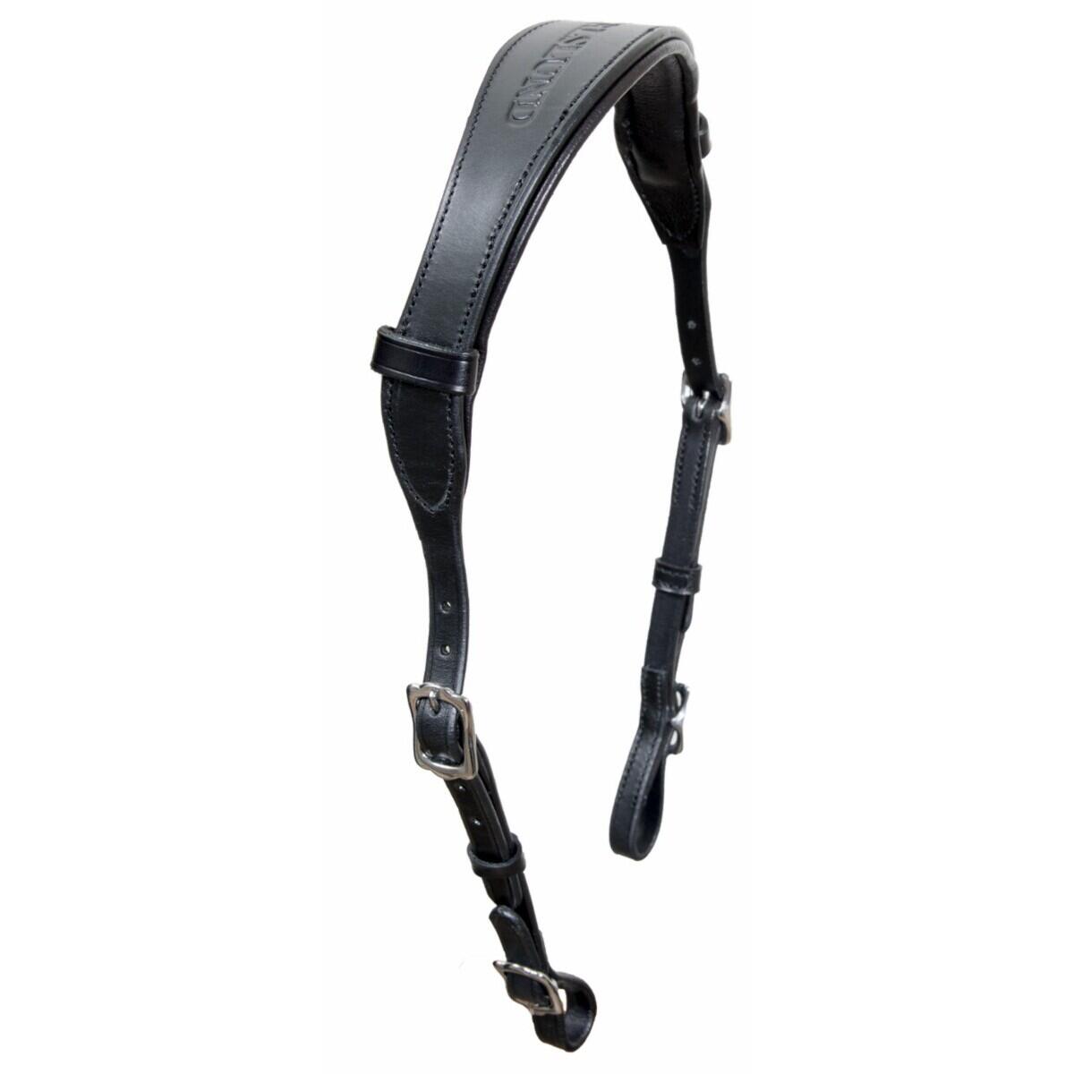 KARLSLUND Anatomische leren hoofdsteun voor paarden Karlslund