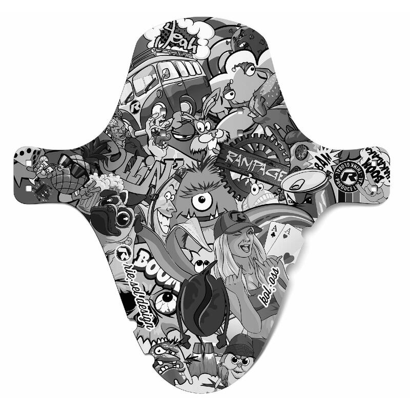 Garde-boues avant Riesel Design Kol:Oss stickerbomb eyecatcher