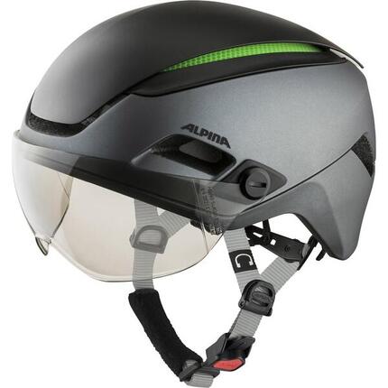 Olympiasportswear Alpina Urban Helm Altona V 52-57 Schwarz