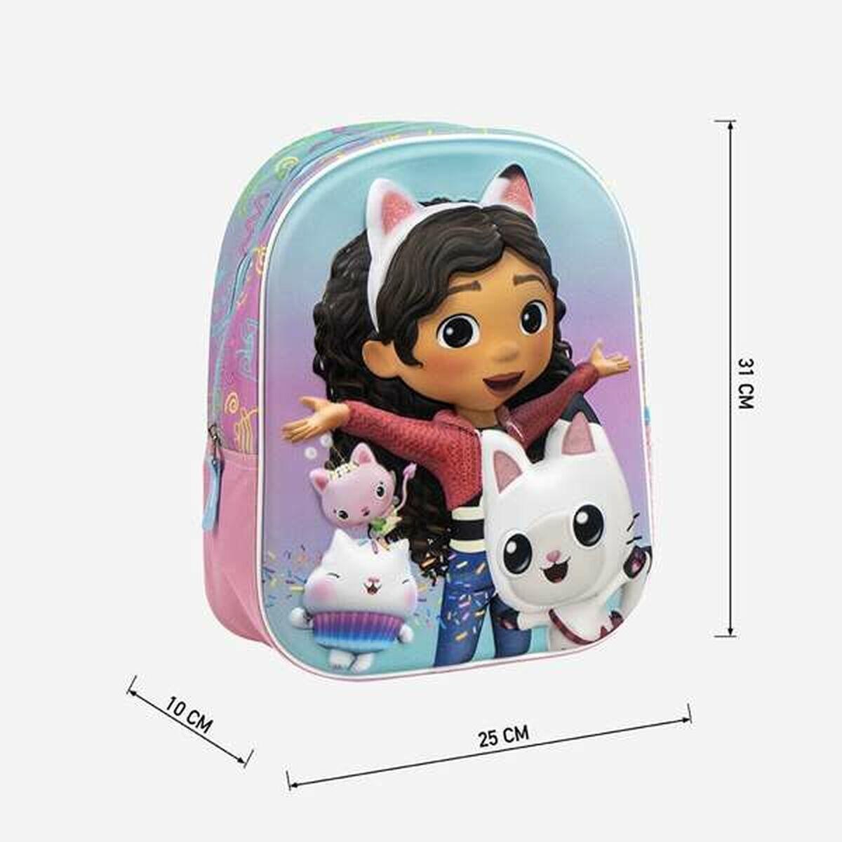 Schulrucksack 3D Gabby's Dollhouse 67 % Polyester 5/5