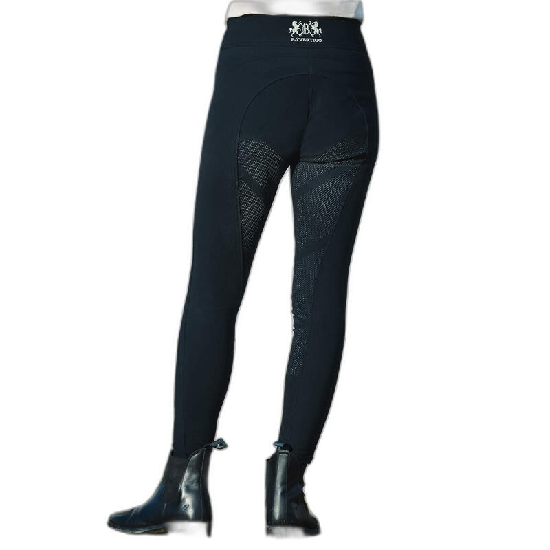 Pantalon echitație B Vertigo Justine cu grip pentru femei