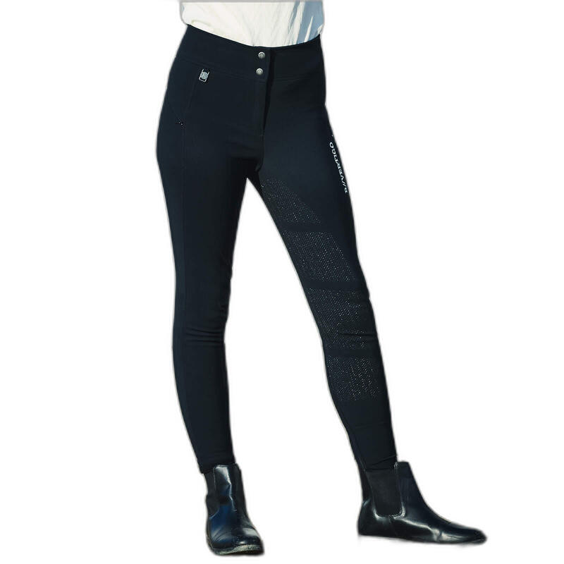 Pantalon echitație B Vertigo Justine cu grip pentru femei