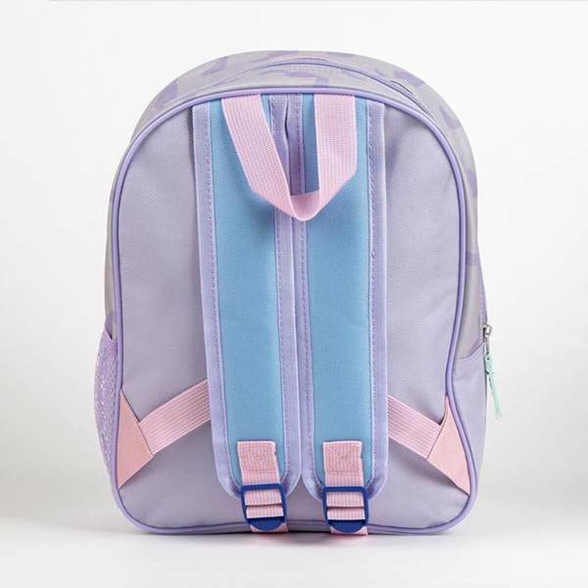 Zaino Scuola 3D Stitch Lilla 2/3