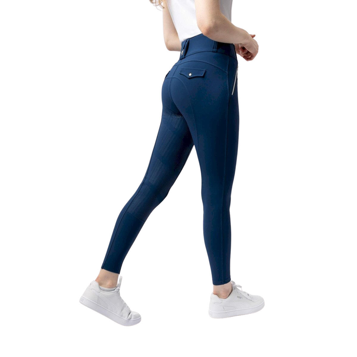 Calças de equitação femininas B Vertigo Fullgrip Thermo Enya 4/6