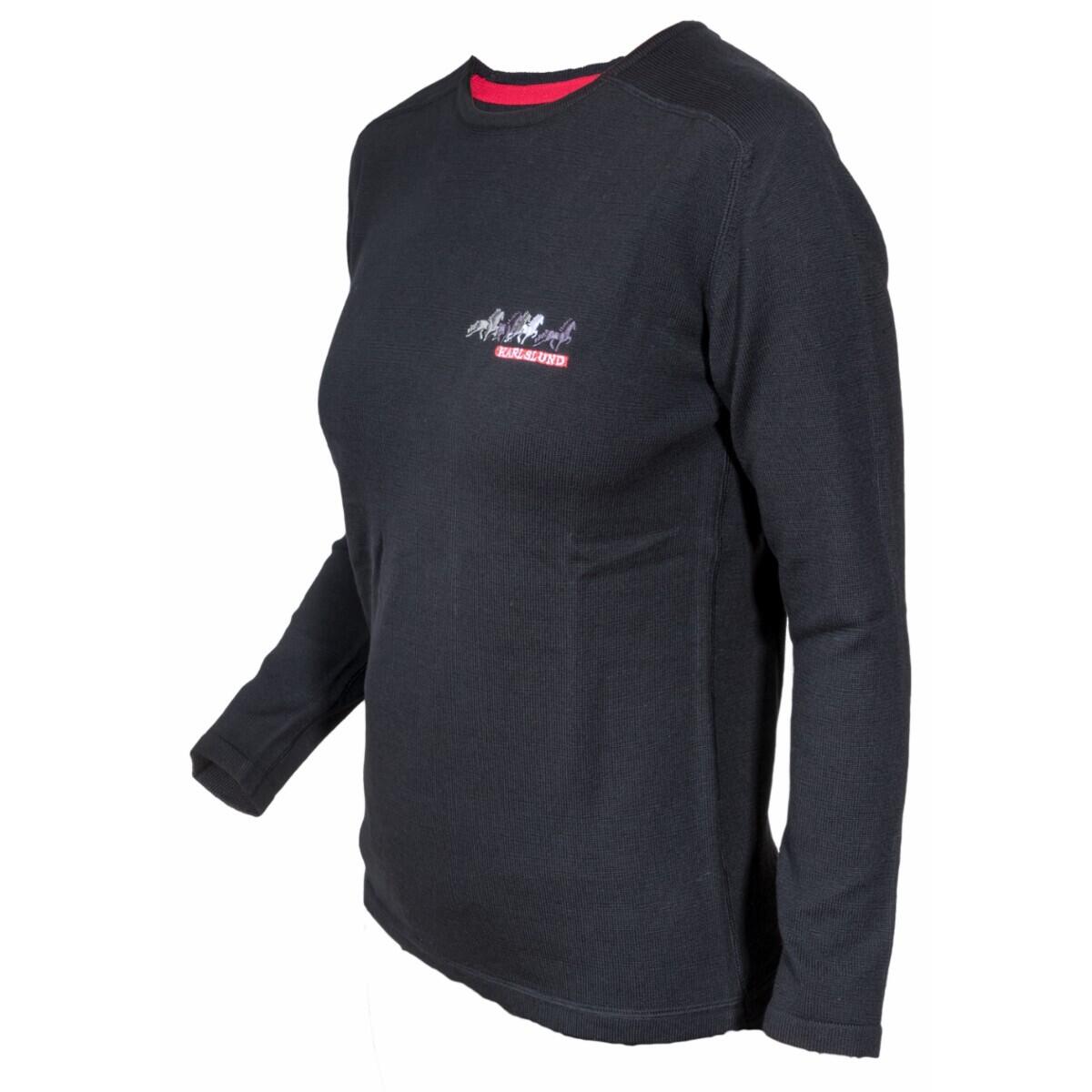Pull en laine mérinos femme Karlslund Hekla 3/3