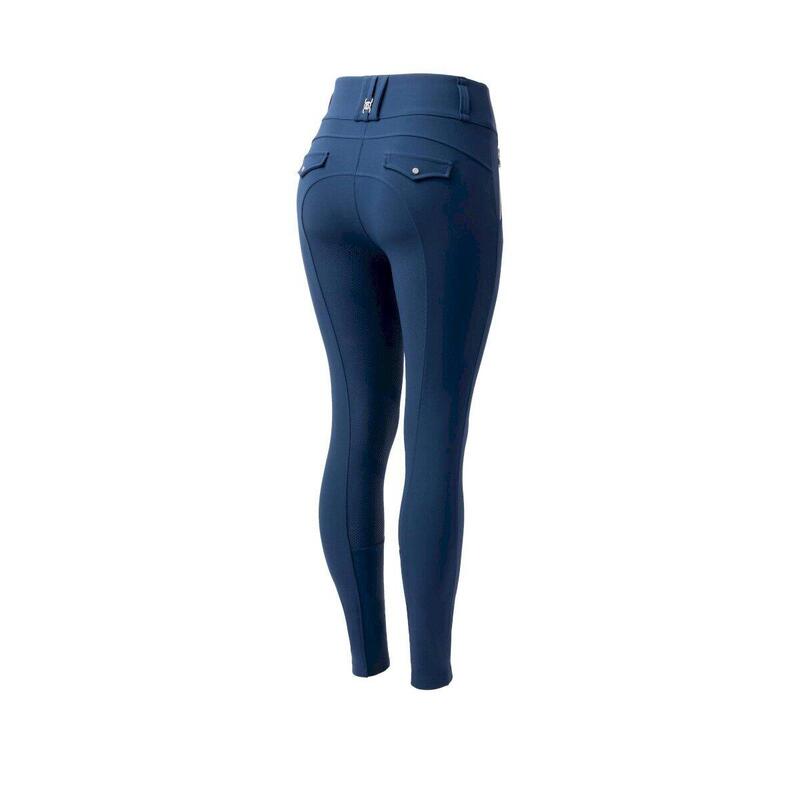 Pantalon echitație B Vertigo Fullgrip Thermo Enya
