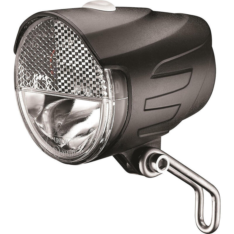 Union éclairage avant Lupa led 20 lux batteries ABS noir