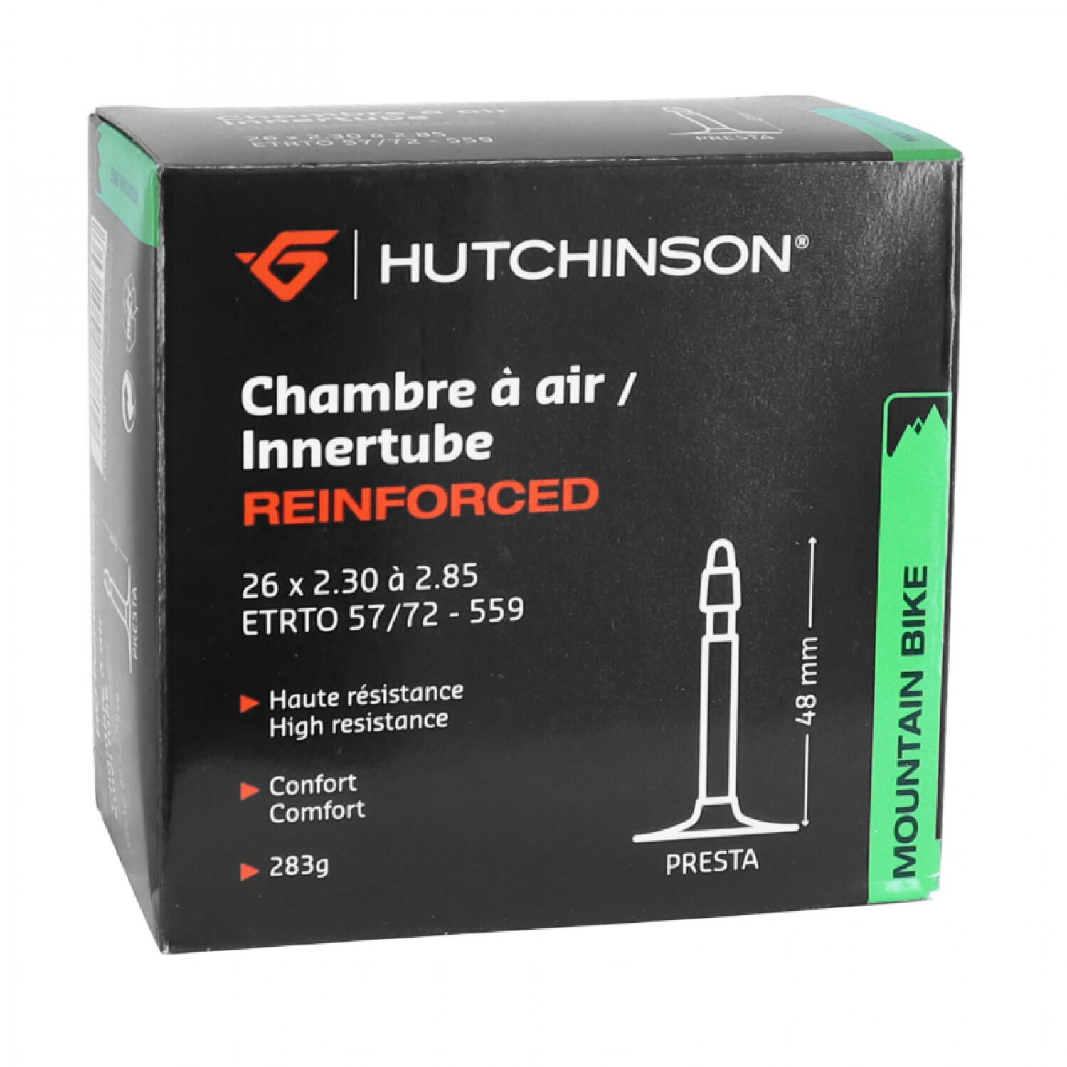 HUTCHINSON Camera d'aria rinforzata con valvola presta Hutchinson Koloss 48 mm