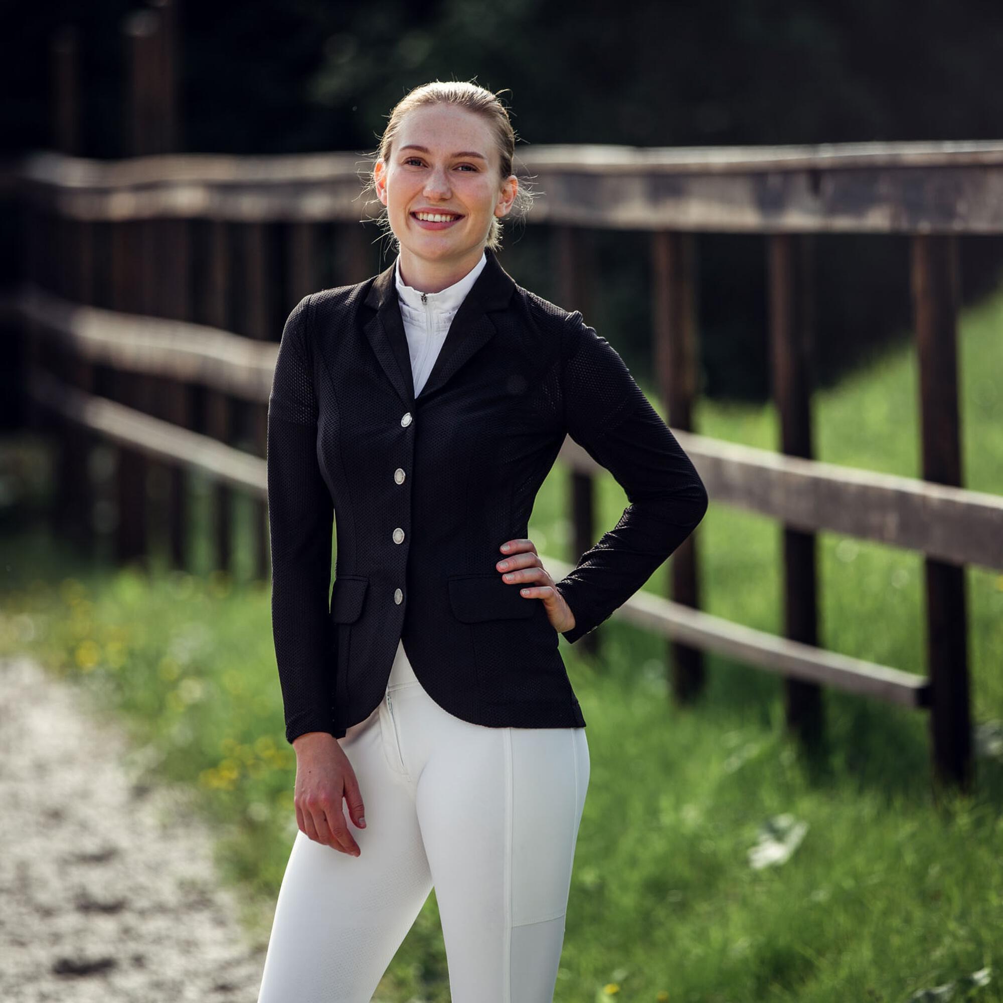Turnierreiterjacke mit Mesh Damen B Vertigo Gabrielle 3/5