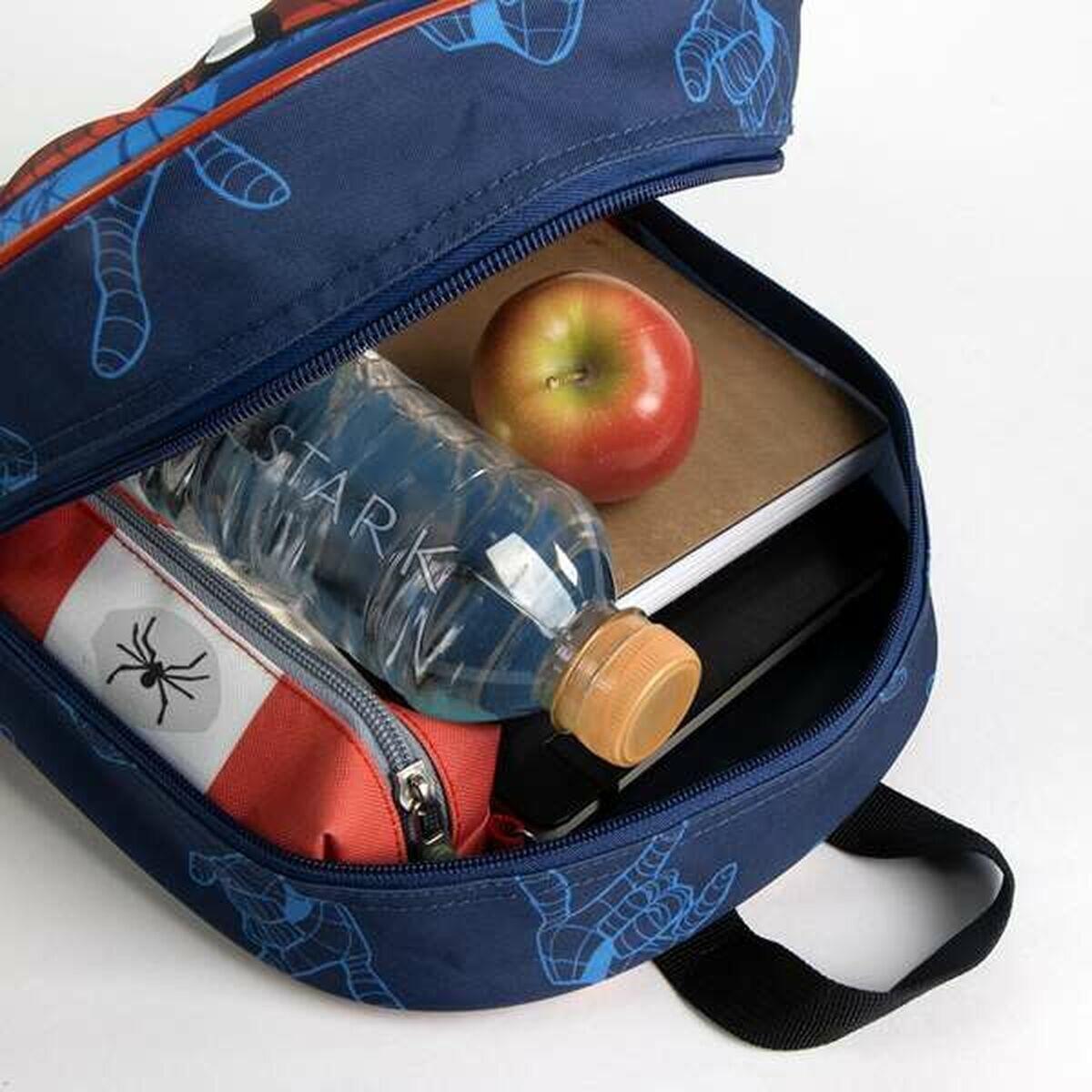 Zaino Scuola 3D Spider-Man Azzurro 3/5