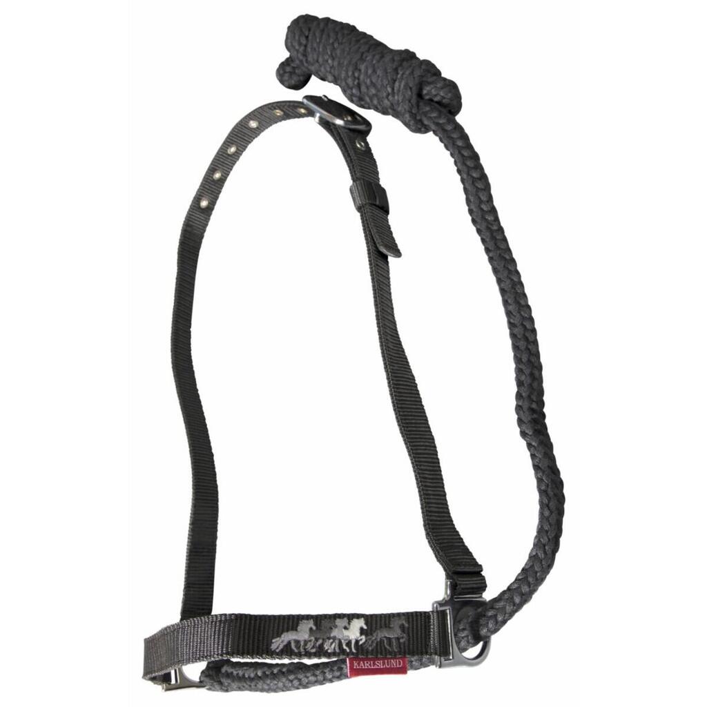 Leather halter for horse Karlslund