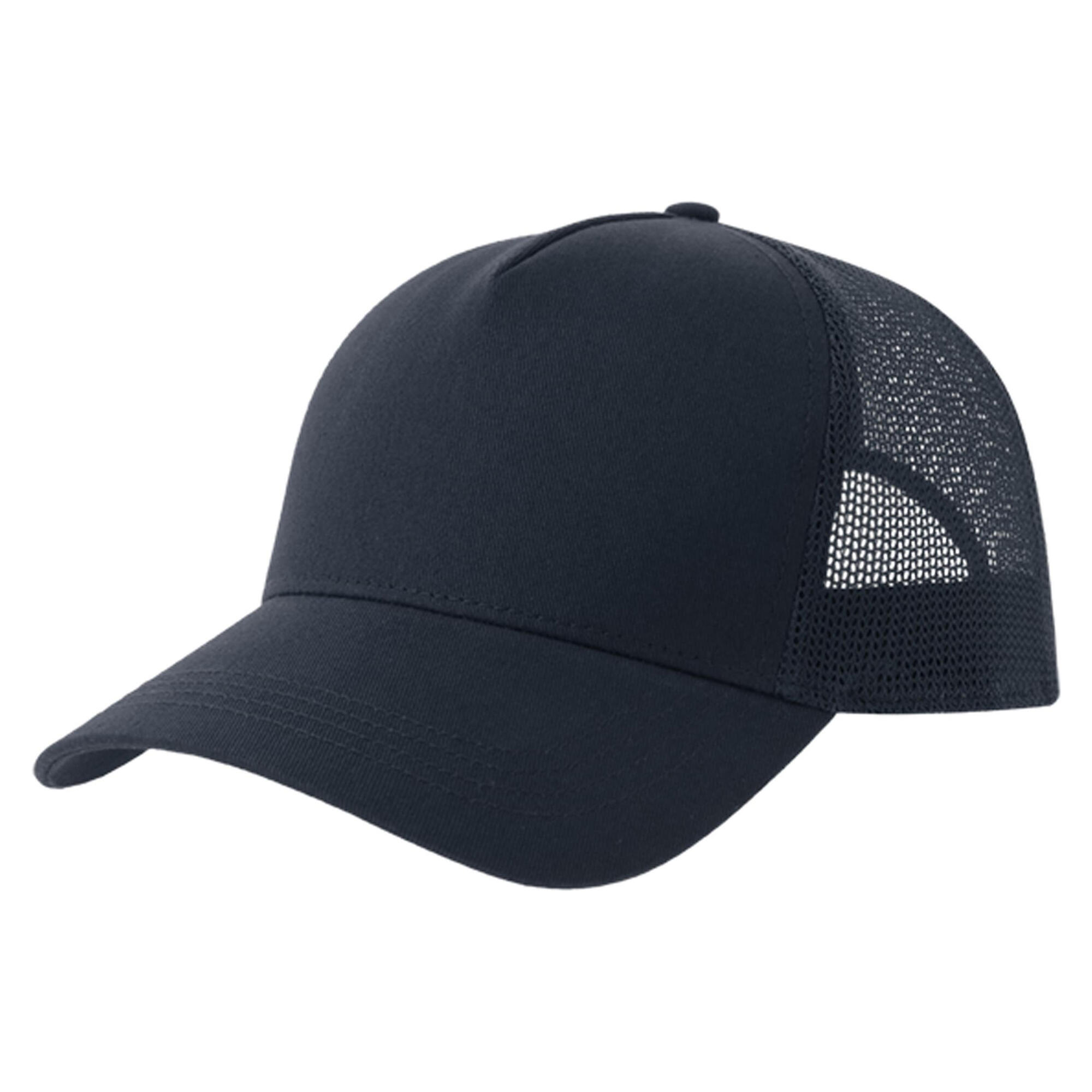 ATLANTIS Rapper 5 Panel Cotton Trucker Cap (Navy)