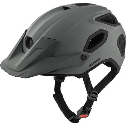 Olympische Sportbekleidung Alpina MTB Helm Croot MIPS 57-62 Mattgrau