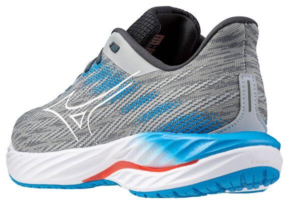 Chaussures Running Mizuno Wave Inspire 21 Gris/Bleu Homme 6/7