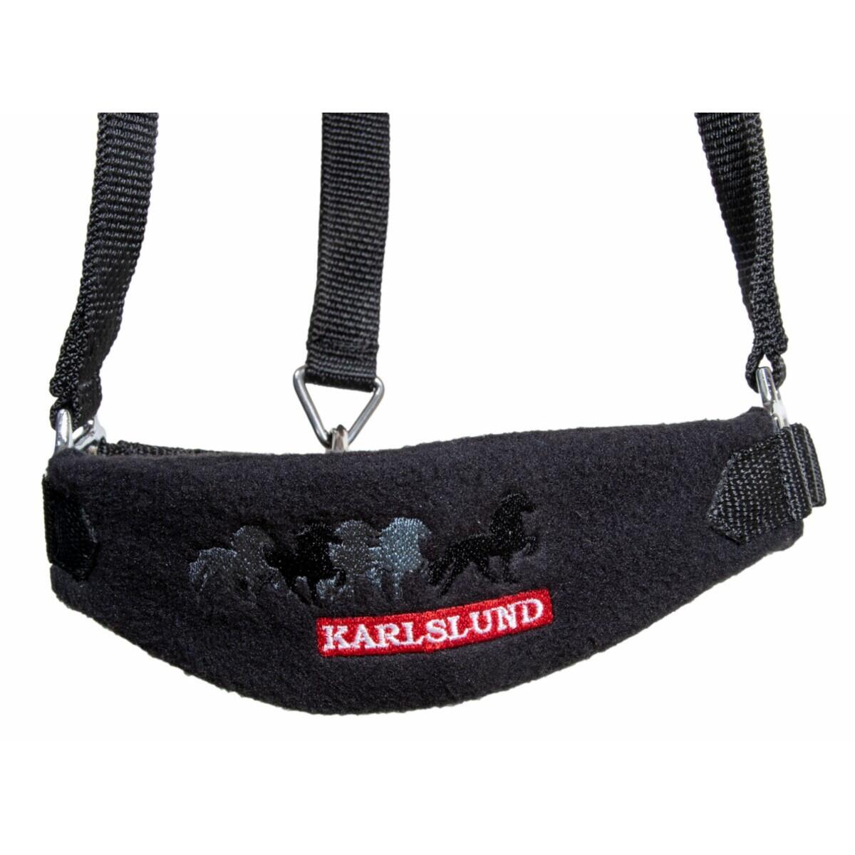 Nylon paardenhalster met fleece vulling Karlslund 3/3