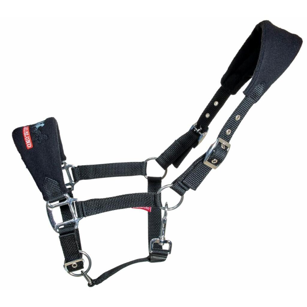Nylon horse halter with fleece padding Karlslund
