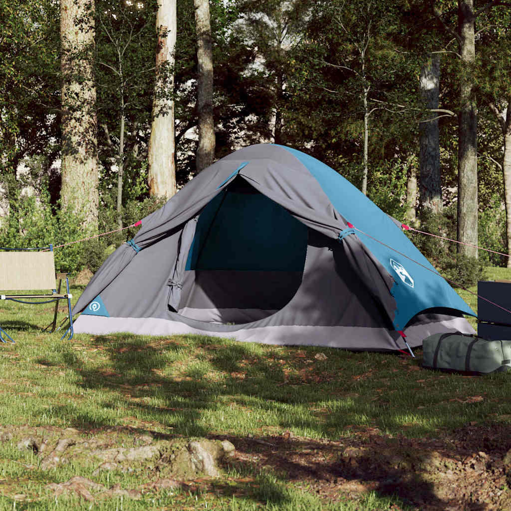 Vidaxl Dome Zelt für 2 Personen - Wasserdicht Blau 3/7