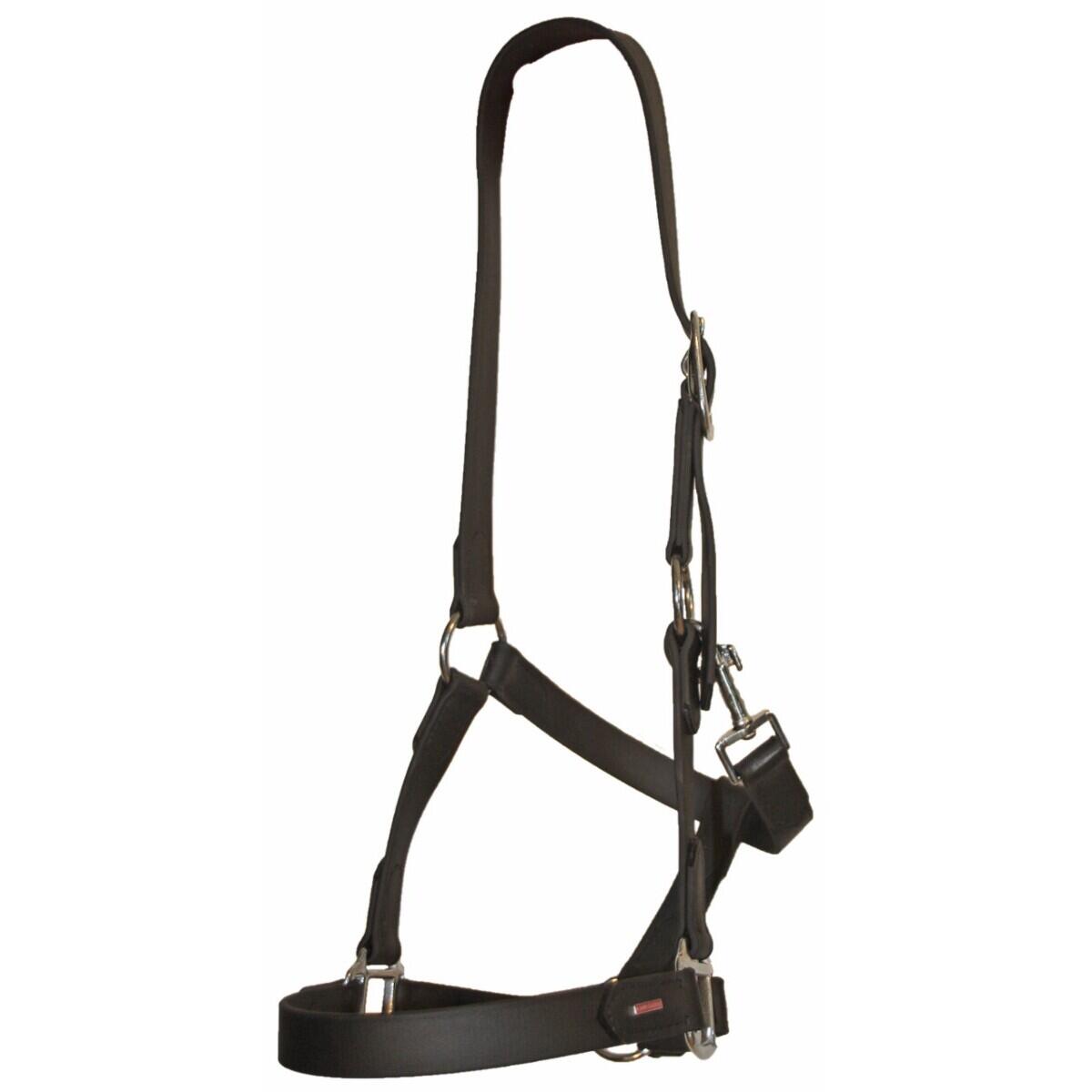 KARLSLUND Leren halster voor paarden Karlslund BioThane