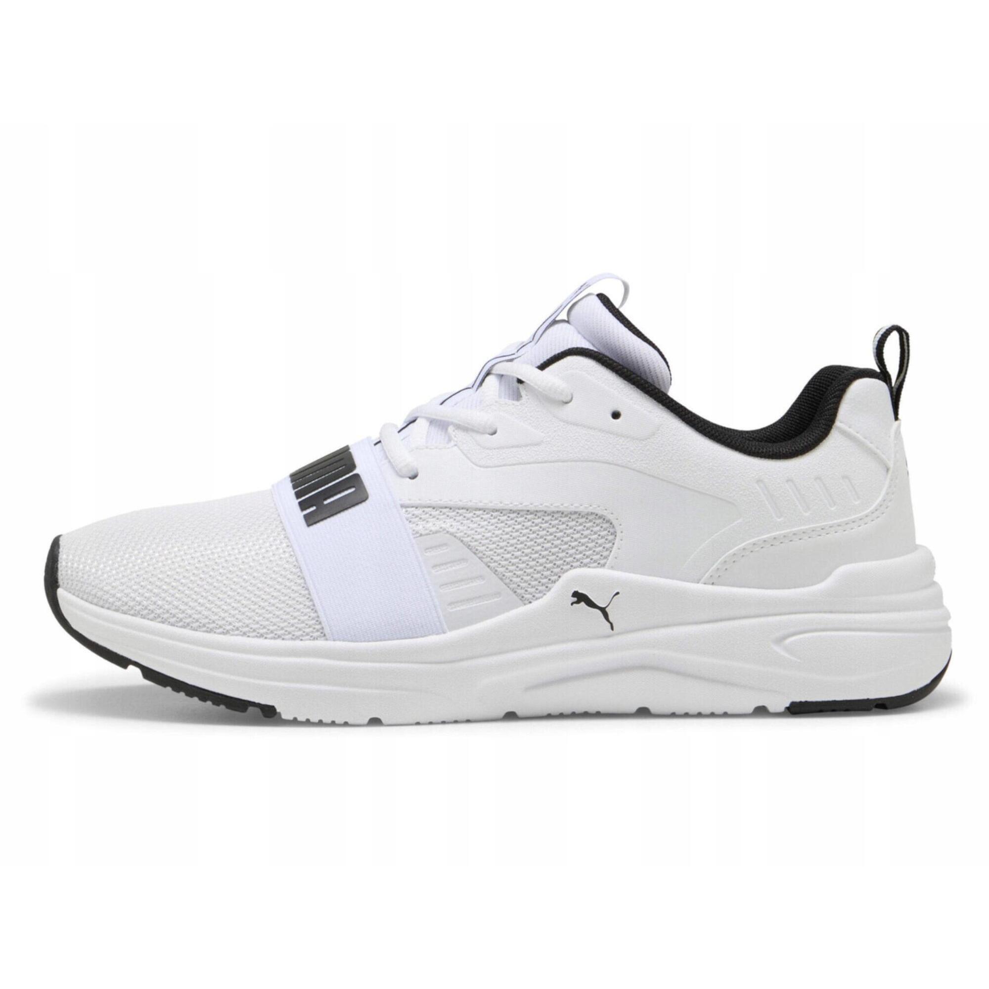 BUTY męskie PUMA SOFTRIDE WIRED 400232-02 sportowe siateczkowe białe 42,5