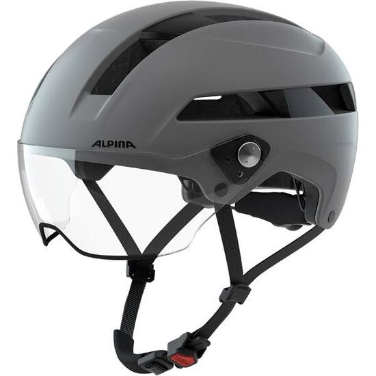 Casco Alpina Soho Olympic Sportswear con visiera 51-56 cm