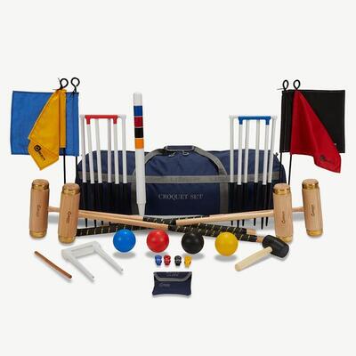 Ultieme executive croquet set - engels inclusief draagtas ontworpen in uk
