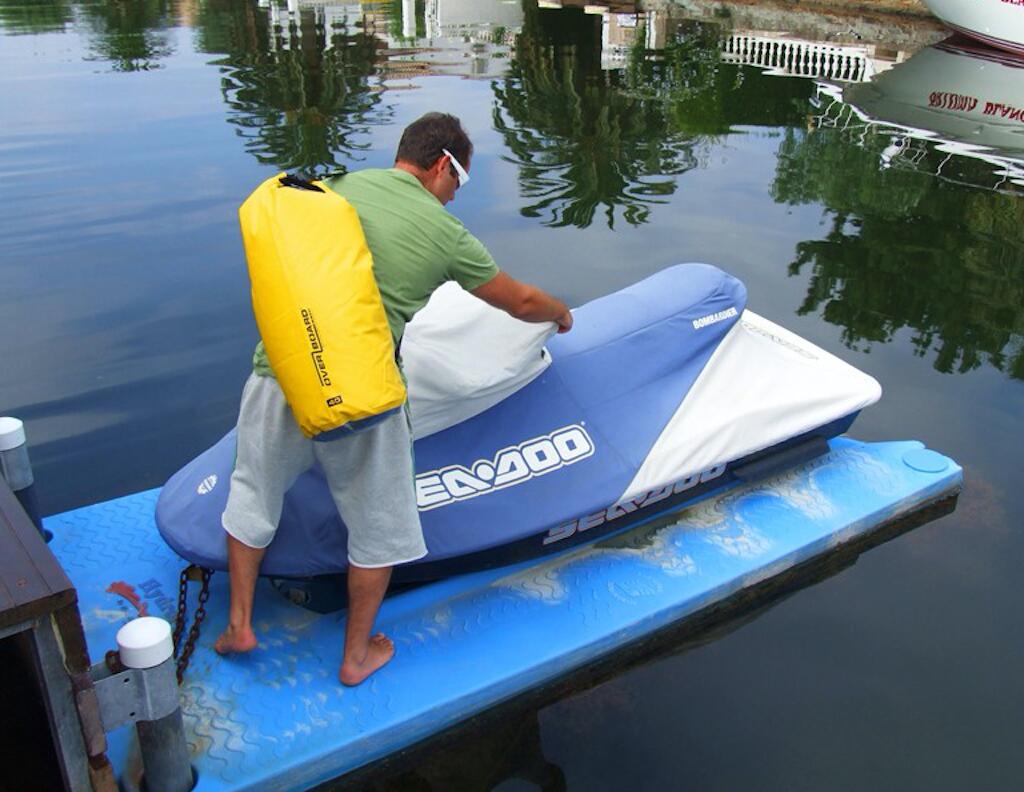 40 Litre Dry Tube Waterproof Bag Black 5/6