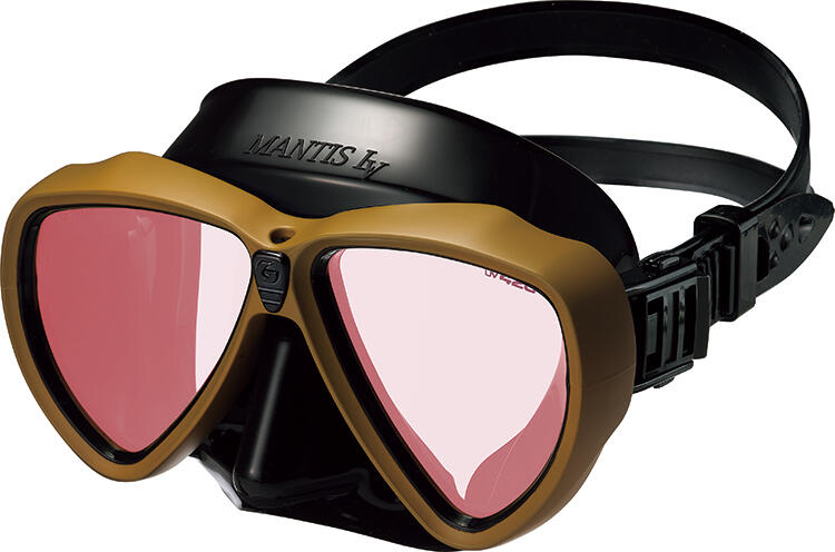 Gull Mantis LV UV420 Cut Black Silicone Mask-MIR Neon Shimmer