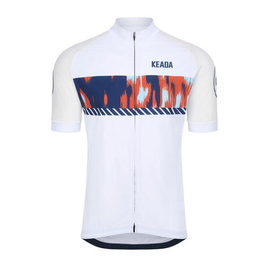Herren Radsport-Trikot mit kurzen Ärmeln – Signal Three