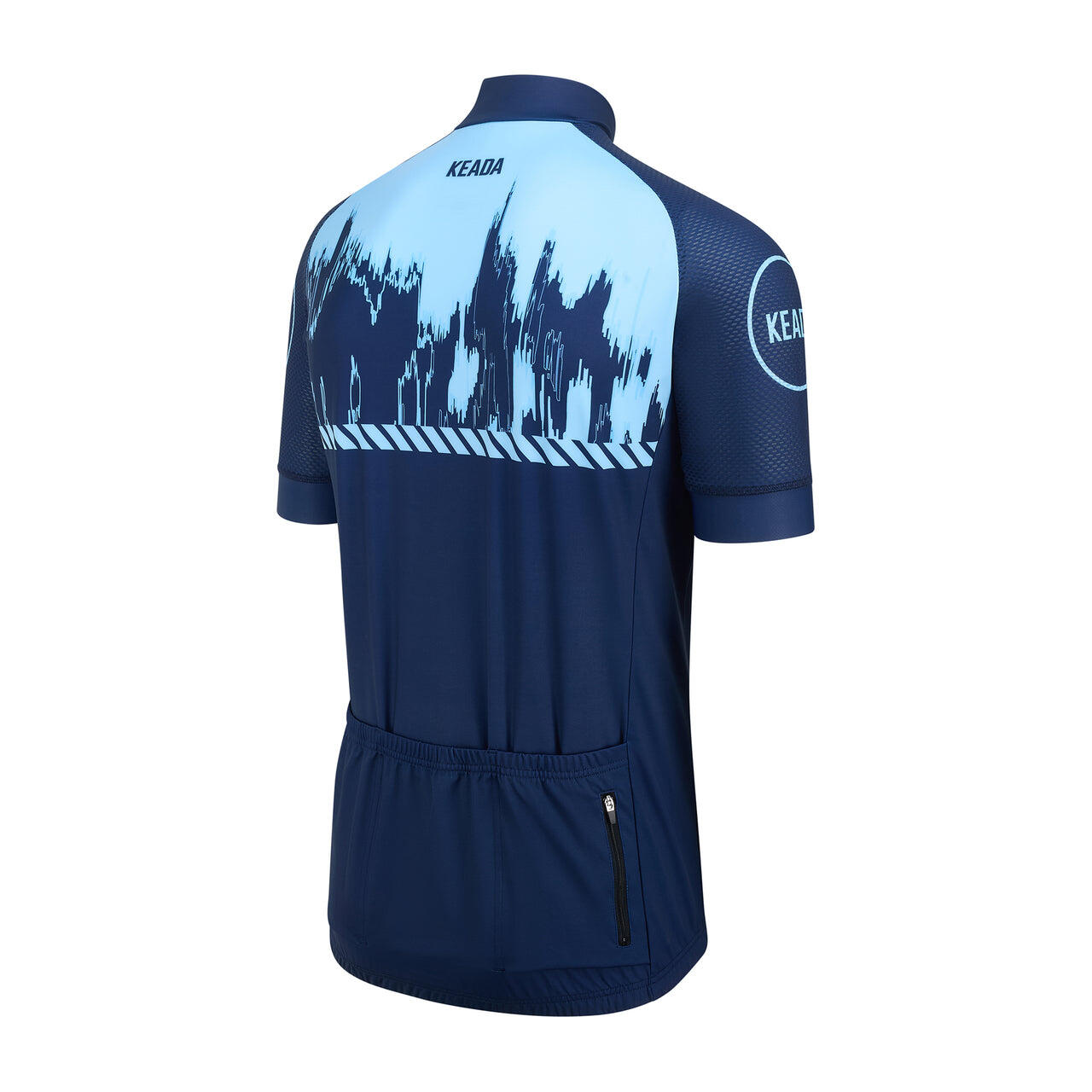 Mens  Short Sleeved Cycling Jersey - Signal One 3/4